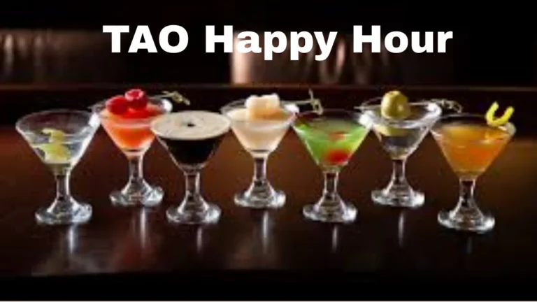 TAO Happy Hour