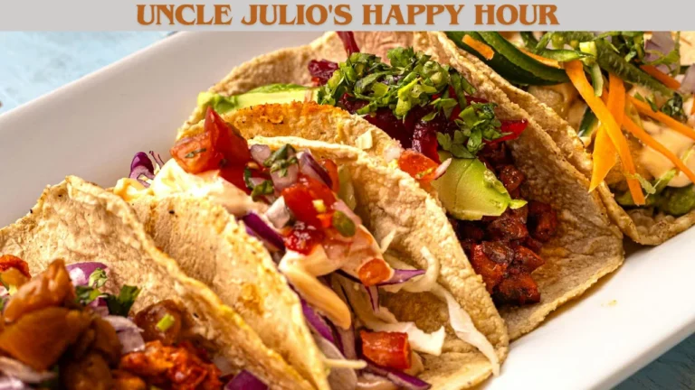 uncle julio's happy hour