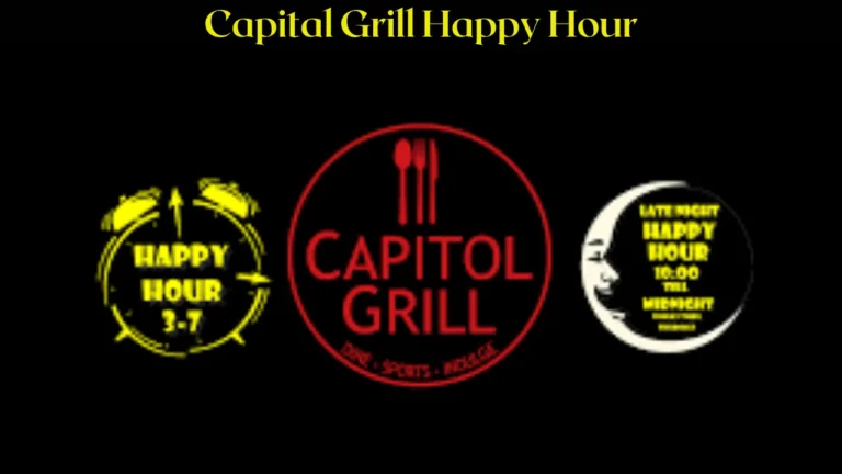 Capital Grill Happy Hour