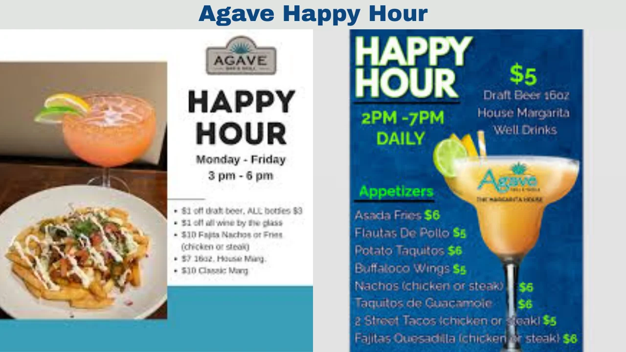 agave happy hour