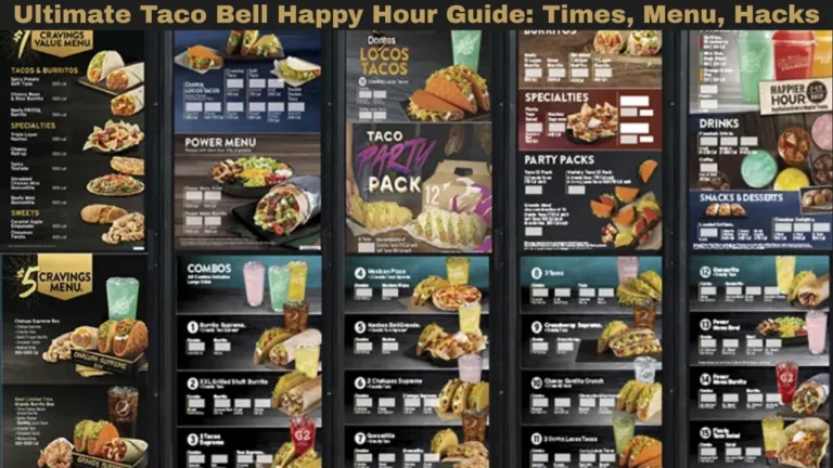 Ultimate Taco Bell Happy Hour Guide: Times, Menu, Hacks