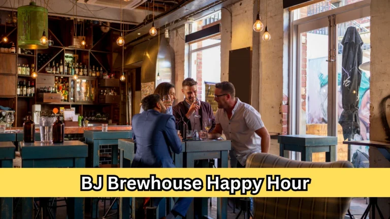 BJ Brewhouse Happy Hour