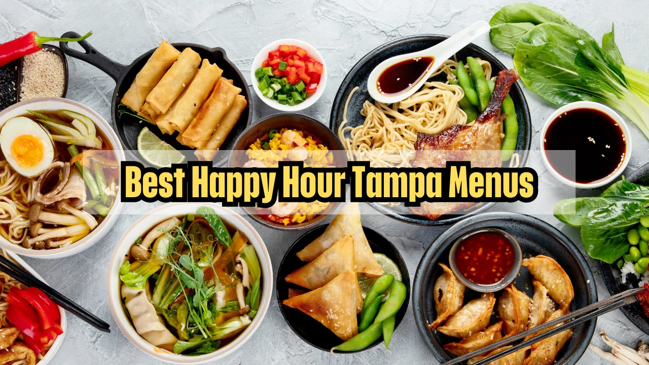 Best Happy Hour Tampa Menus