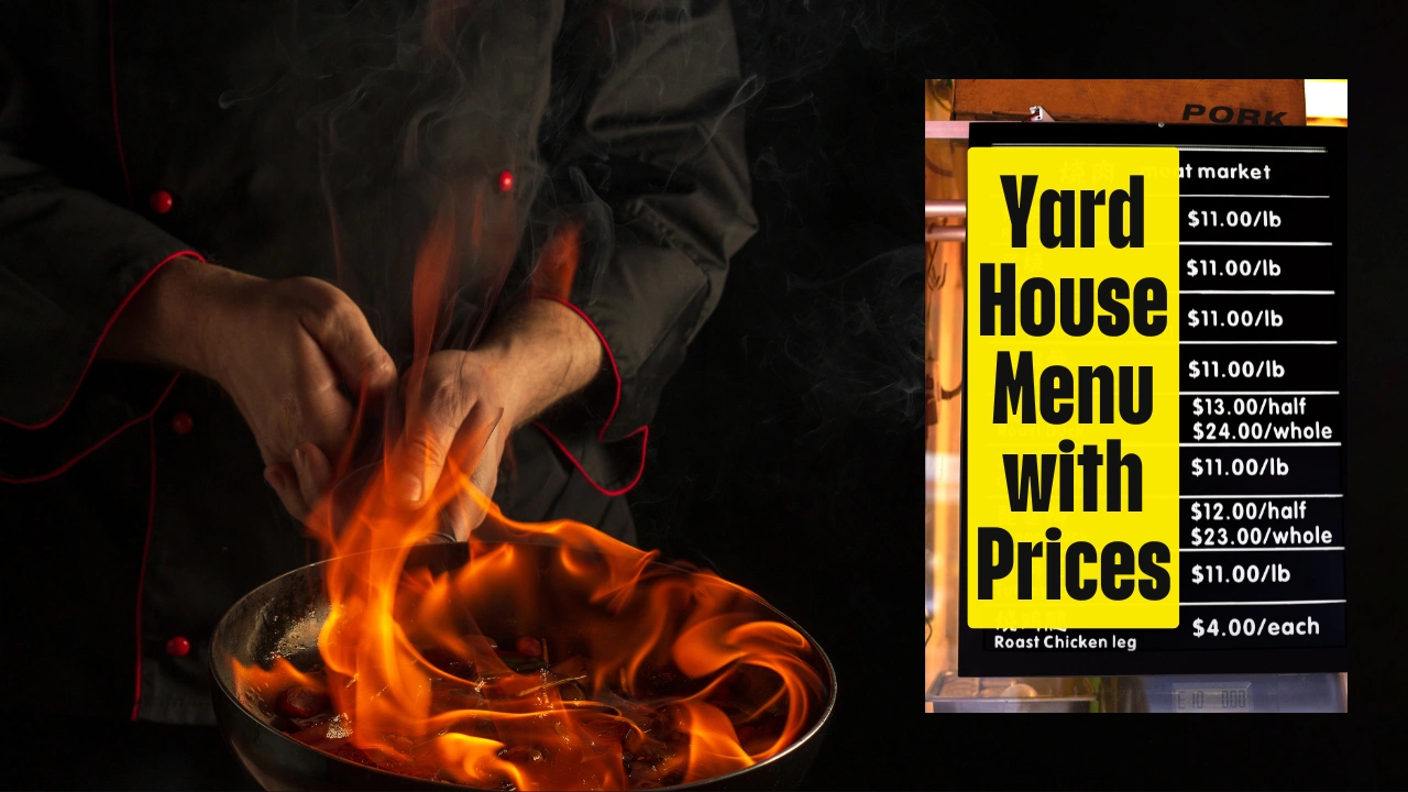 Yard House Menu with Prices